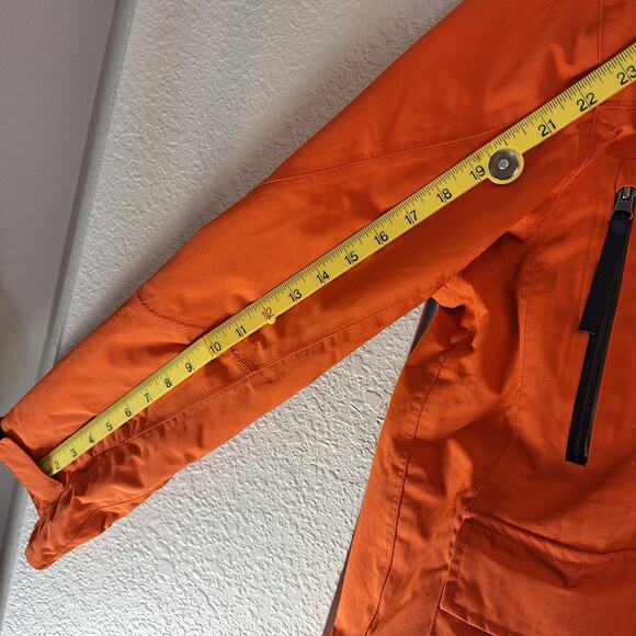 Linblad Expedition Size M Orange Hooded Coat Antartica Layering System - Picture 9 of 10